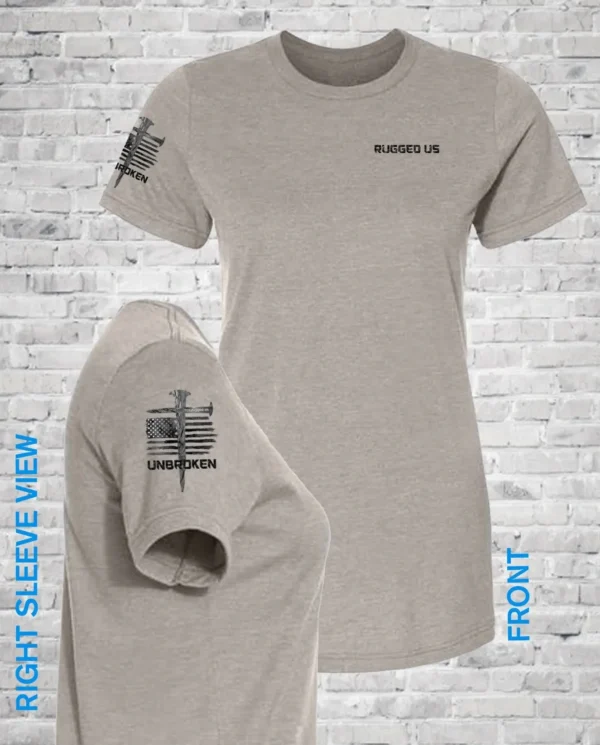 A women 's t-shirt with the words " fearless life ".