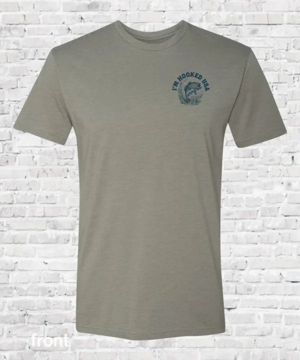 A gray t-shirt with the words " camporee " on it.