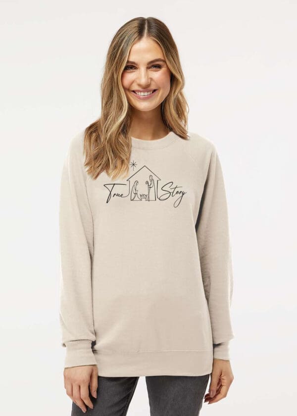 True Story Women's Sand Sweatshirt