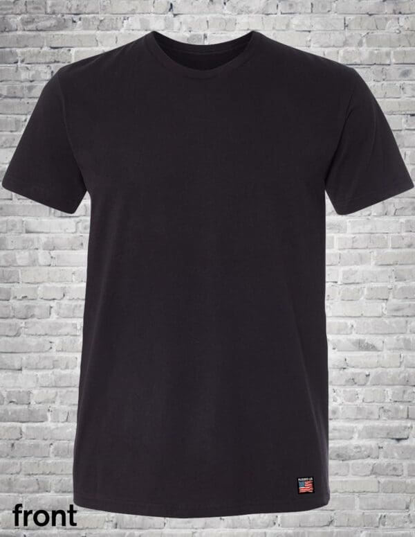 RU Blend (compares to True Classic Tees) Most Comfortable Men's Black T-Shirt