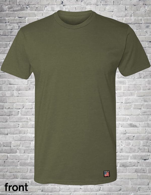 RU Blend (compares to True Classic Tees) Most Comfortable Men's Military Green Tee