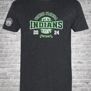 Venice Florida Indians High School 2024 Football State Champs Men's T-Shirt