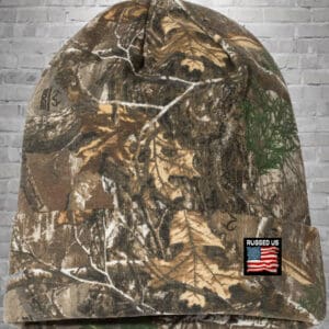 Real Tree 12" Knit Camo Cuff Adult Beanie