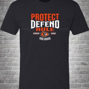 Protect Defend Rule This House Men's Black T-Shirt - Available for All High Schools