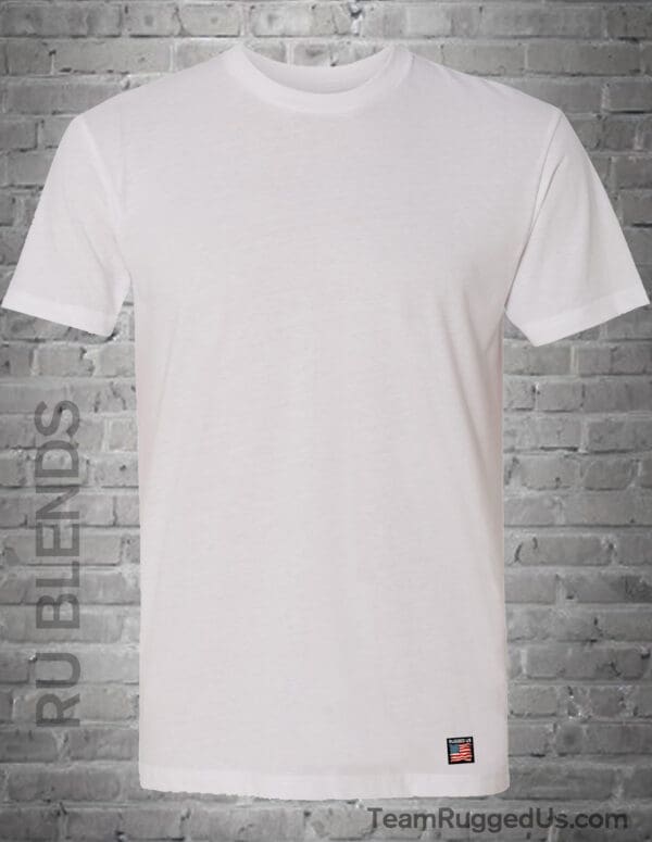 RU Blend (compares to True Classic Tees) Most Comfortable Men's White Tee