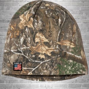 8" Real Tree Rugged Us Adult Beanie