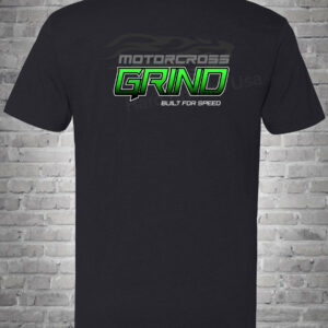MOTOCROSS Grind Men's Black T-Shirt
